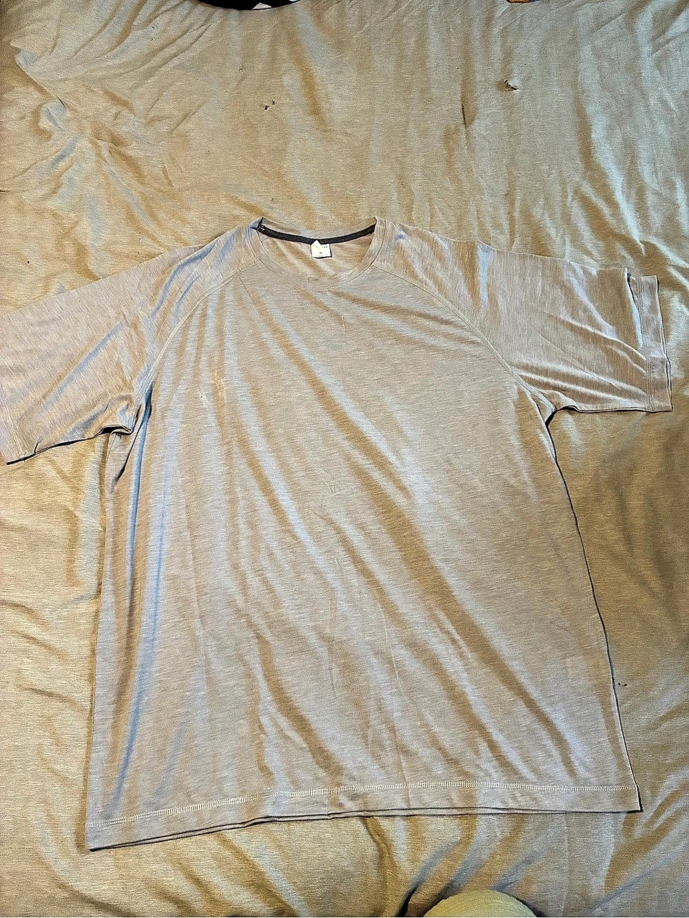 SPORT-TEK Men's Short Sleeve Tee Gray XL